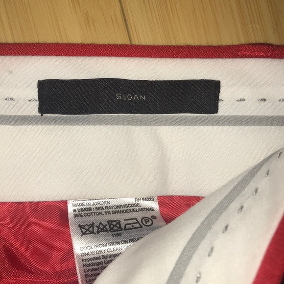 Red Banana Republic Sloan Pants - Picture 3 of 3